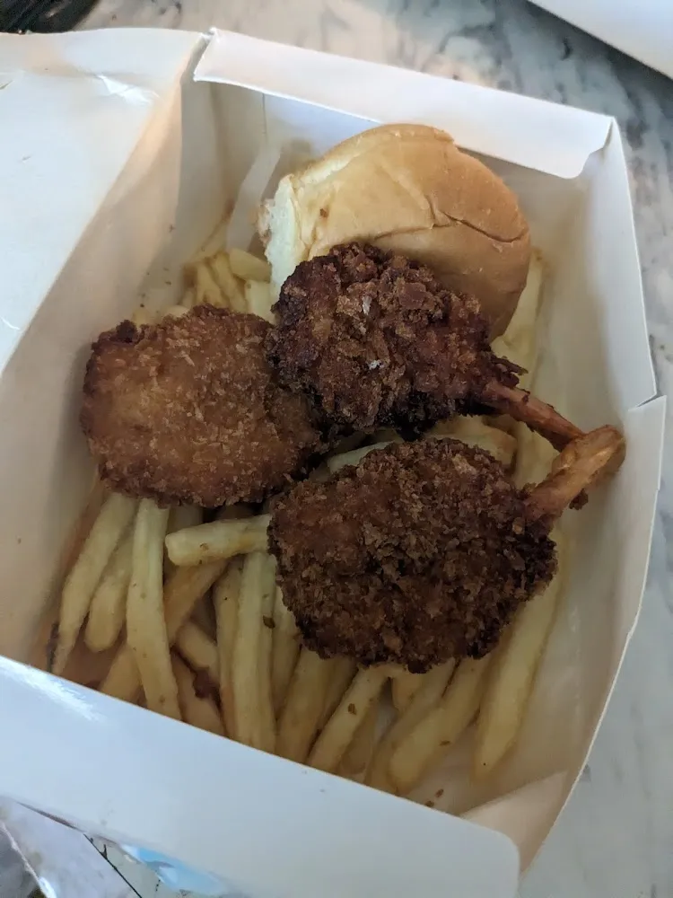 Six Piece Shrimp and Fries